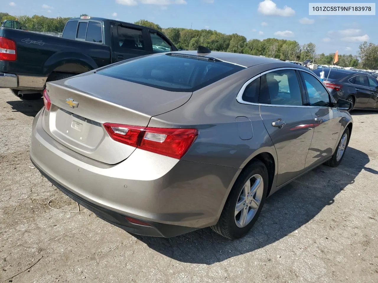 2022 Chevrolet Malibu Ls VIN: 1G1ZC5ST9NF183978 Lot: 71357724