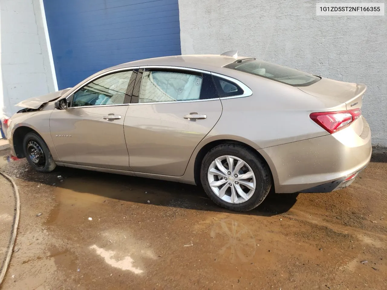 2022 Chevrolet Malibu Lt VIN: 1G1ZD5ST2NF166355 Lot: 71361914