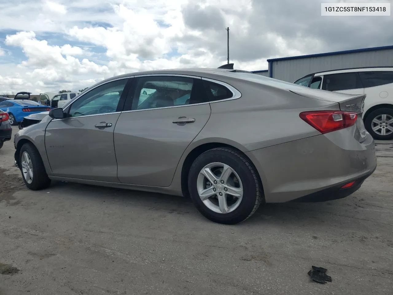 2022 Chevrolet Malibu Ls VIN: 1G1ZC5ST8NF153418 Lot: 71382264