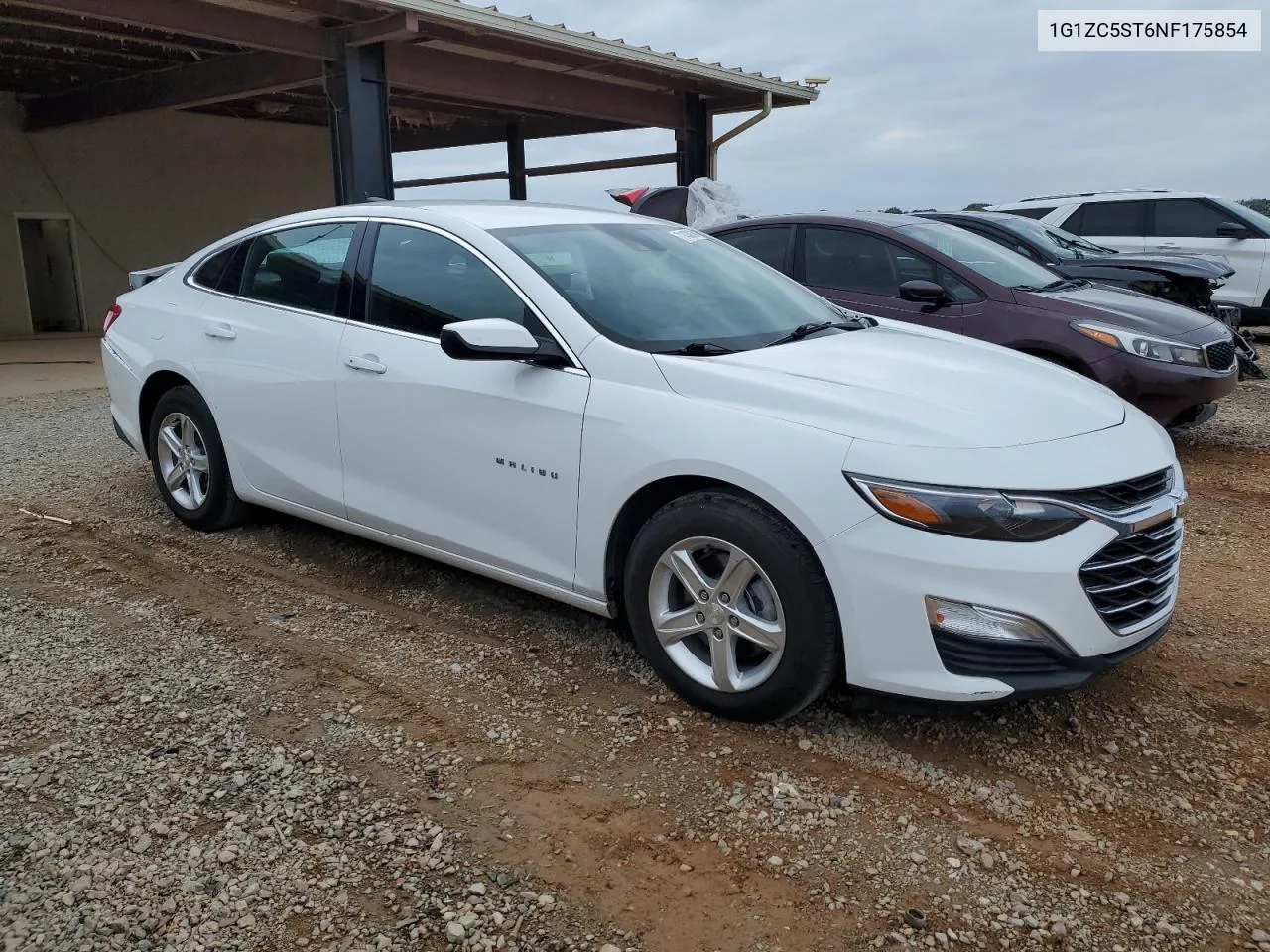 2022 Chevrolet Malibu Ls VIN: 1G1ZC5ST6NF175854 Lot: 71438824