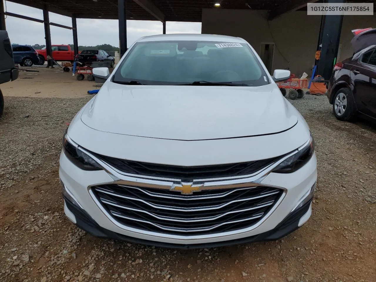 2022 Chevrolet Malibu Ls VIN: 1G1ZC5ST6NF175854 Lot: 71438824