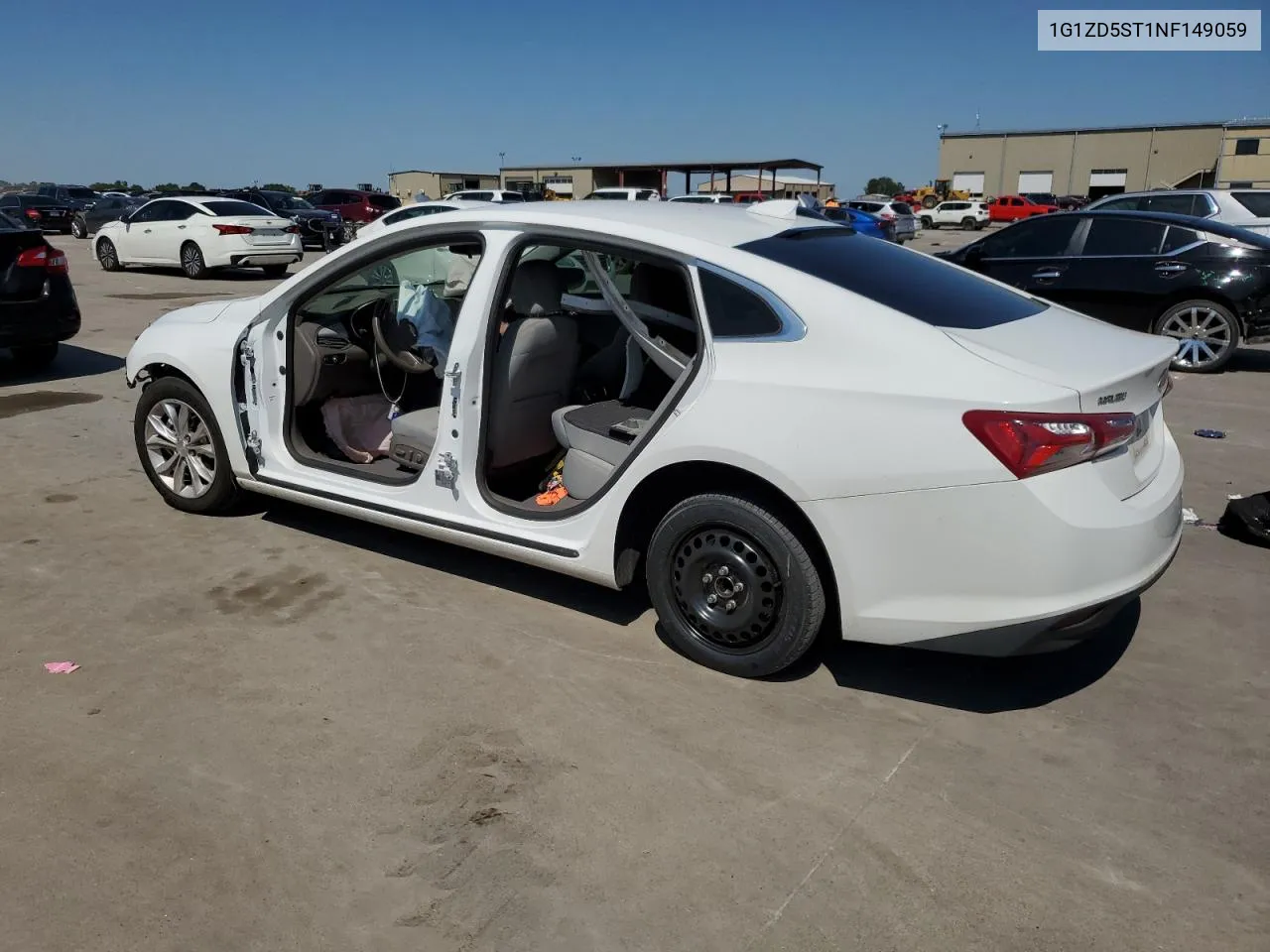 1G1ZD5ST1NF149059 2022 Chevrolet Malibu Lt