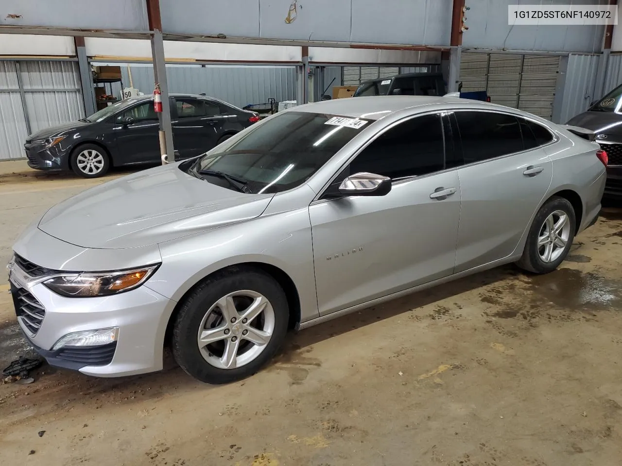 2022 Chevrolet Malibu Lt VIN: 1G1ZD5ST6NF140972 Lot: 71471124