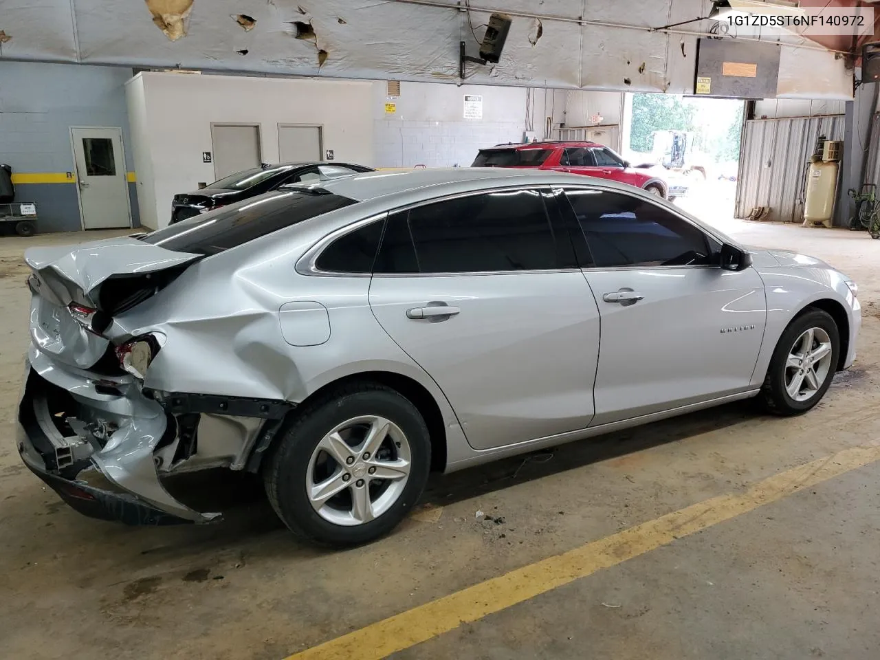 2022 Chevrolet Malibu Lt VIN: 1G1ZD5ST6NF140972 Lot: 71471124