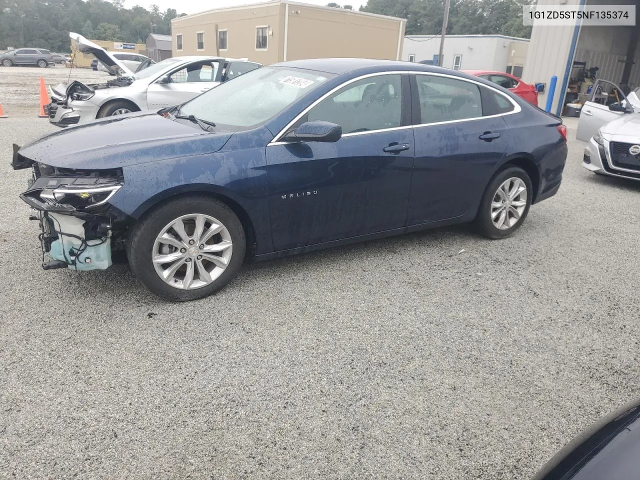 1G1ZD5ST5NF135374 2022 Chevrolet Malibu Lt