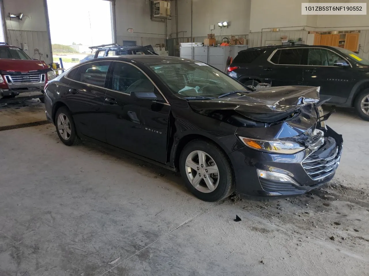 2022 Chevrolet Malibu Ls VIN: 1G1ZB5ST6NF190552 Lot: 71569804