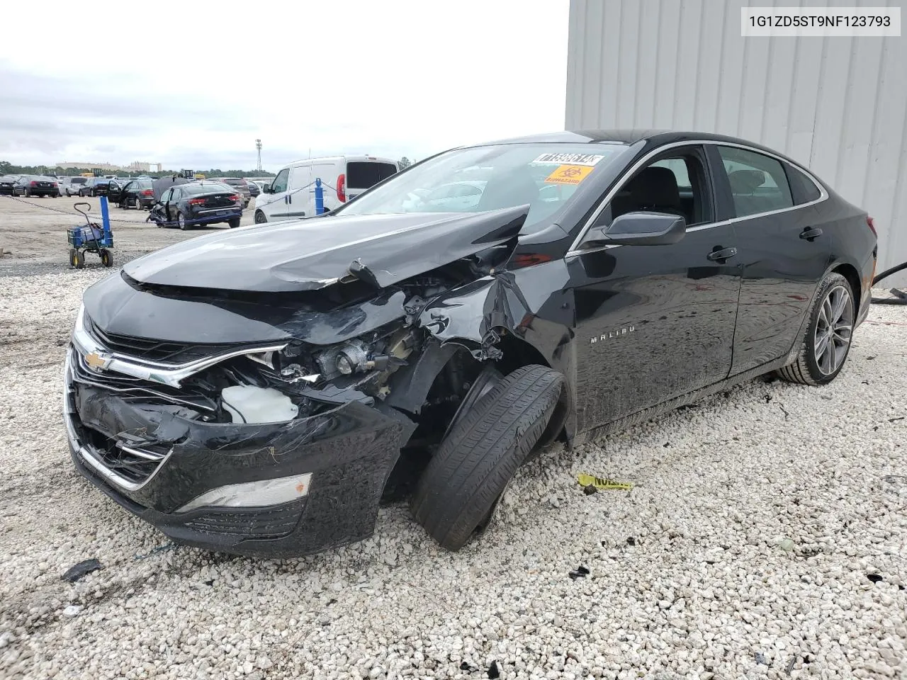 2022 Chevrolet Malibu Lt VIN: 1G1ZD5ST9NF123793 Lot: 71598614