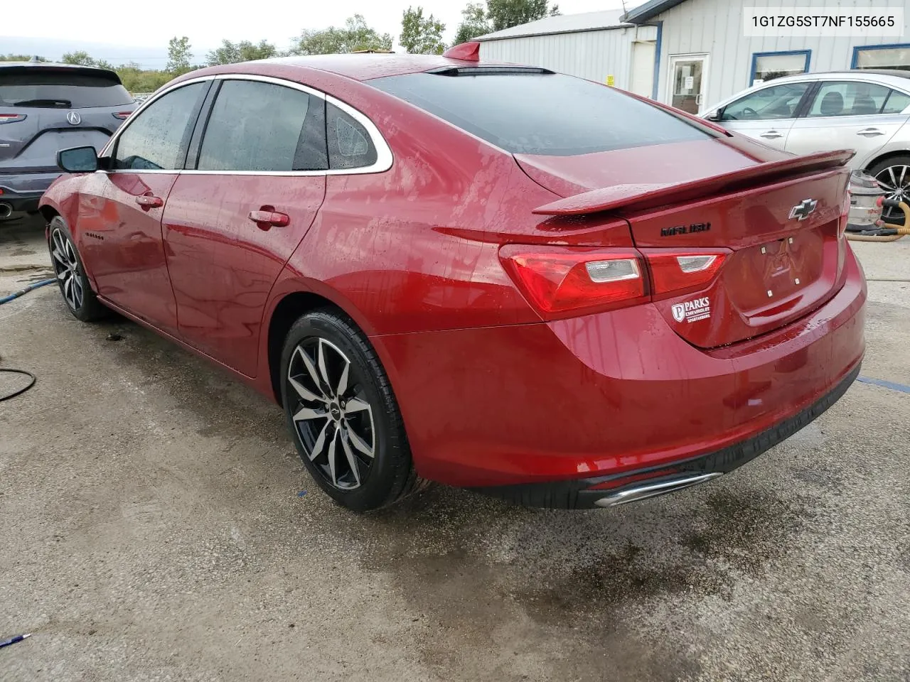 2022 Chevrolet Malibu Rs VIN: 1G1ZG5ST7NF155665 Lot: 71613754