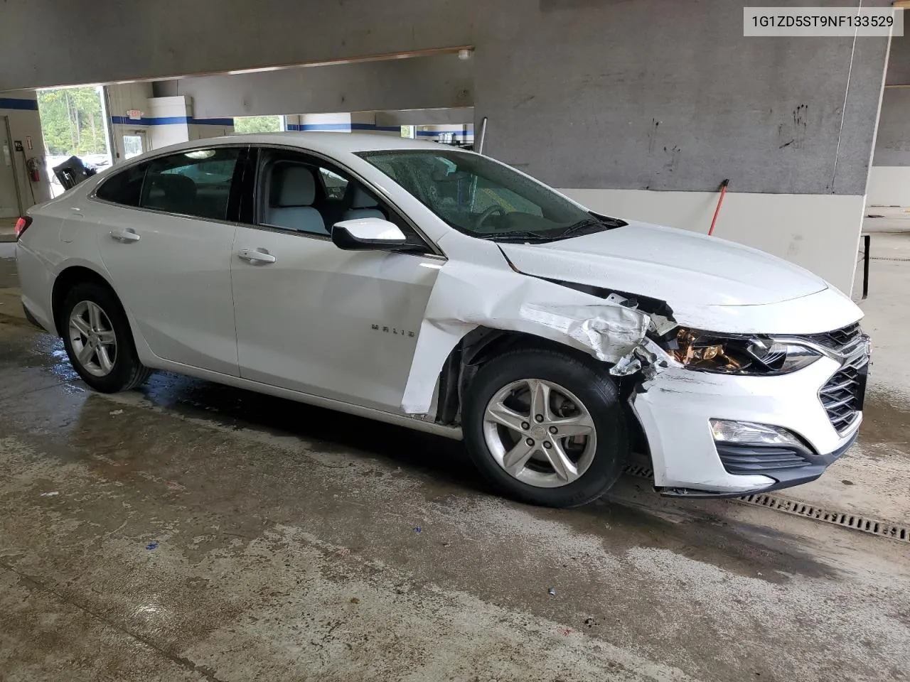 2022 Chevrolet Malibu Lt VIN: 1G1ZD5ST9NF133529 Lot: 71700314