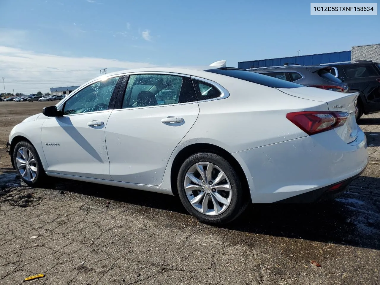 1G1ZD5STXNF158634 2022 Chevrolet Malibu Lt