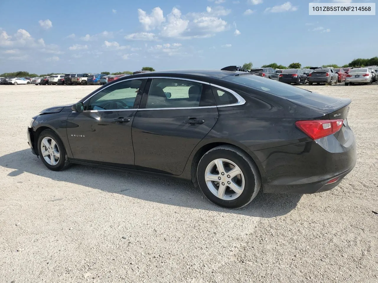 2022 Chevrolet Malibu Ls VIN: 1G1ZB5ST0NF214568 Lot: 71951344