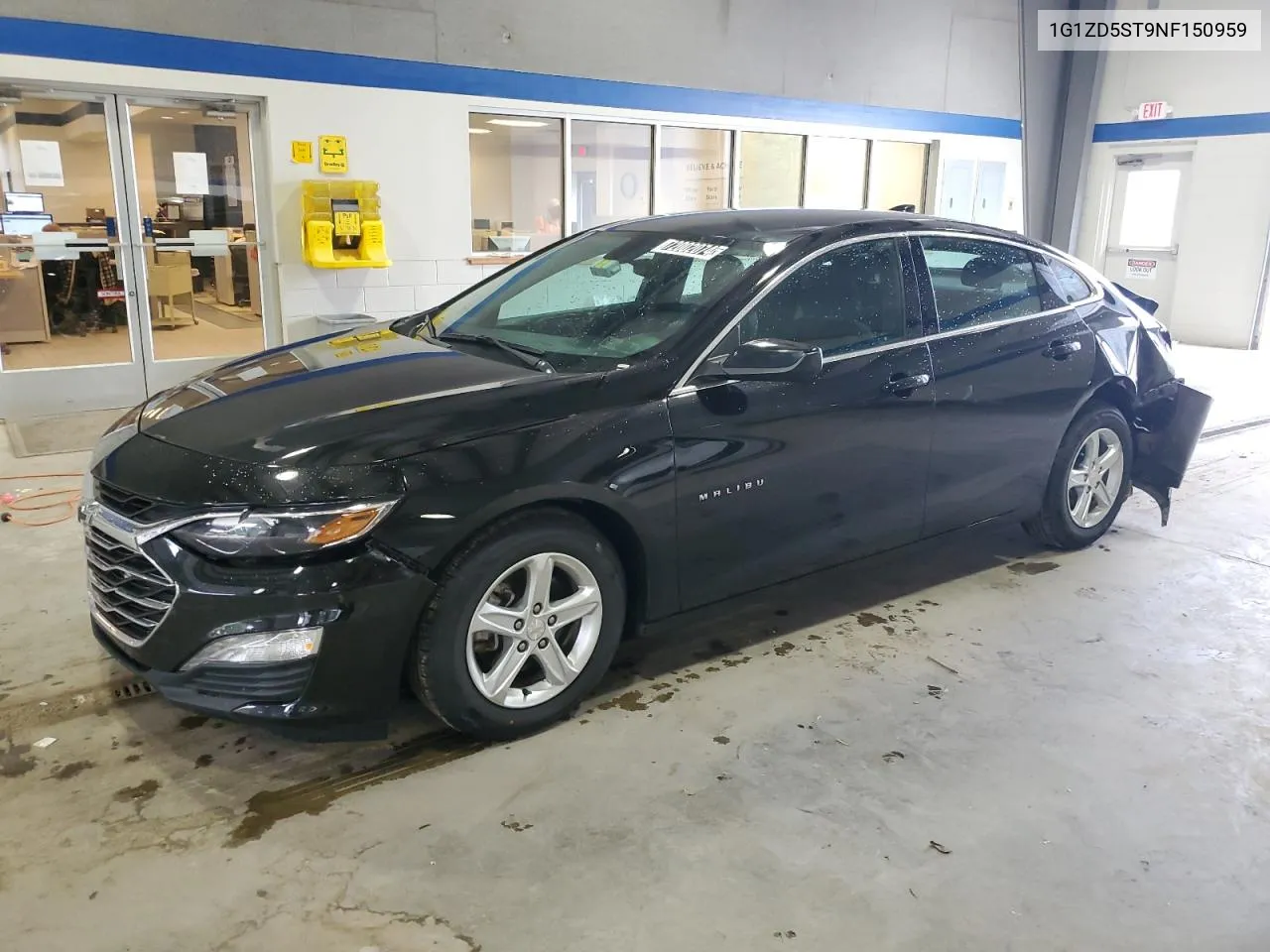 1G1ZD5ST9NF150959 2022 Chevrolet Malibu Lt