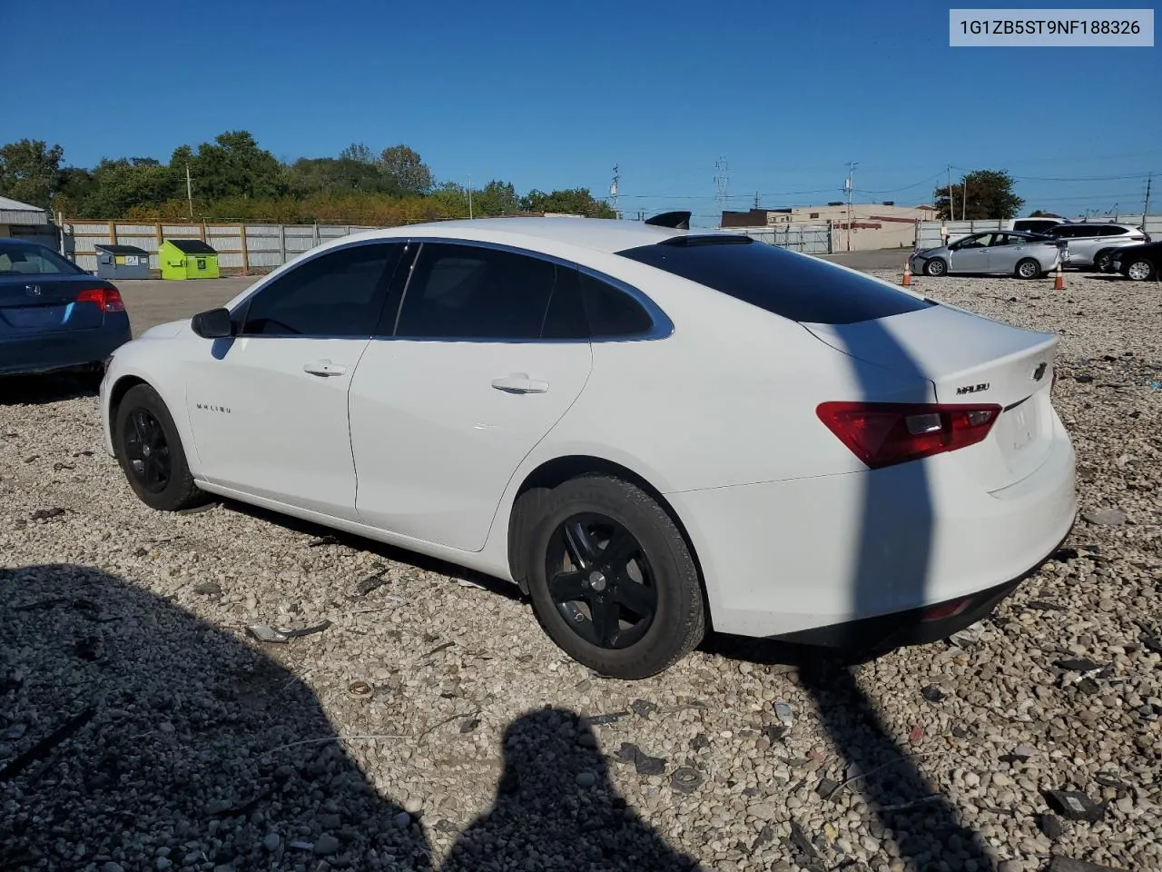 2022 Chevrolet Malibu Ls VIN: 1G1ZB5ST9NF188326 Lot: 72155994