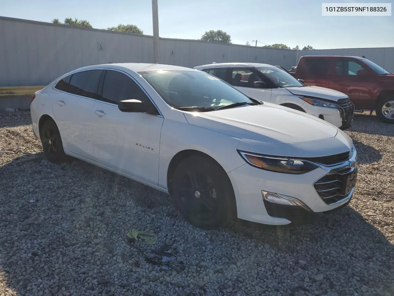 1G1ZB5ST9NF188326 2022 Chevrolet Malibu Ls