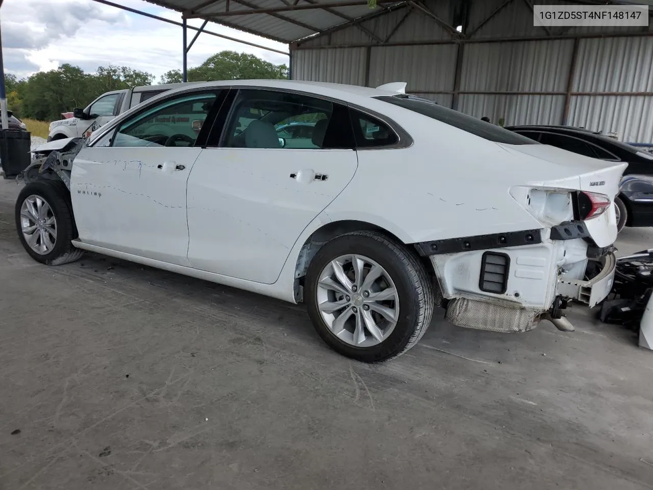 2022 Chevrolet Malibu Lt VIN: 1G1ZD5ST4NF148147 Lot: 72178034