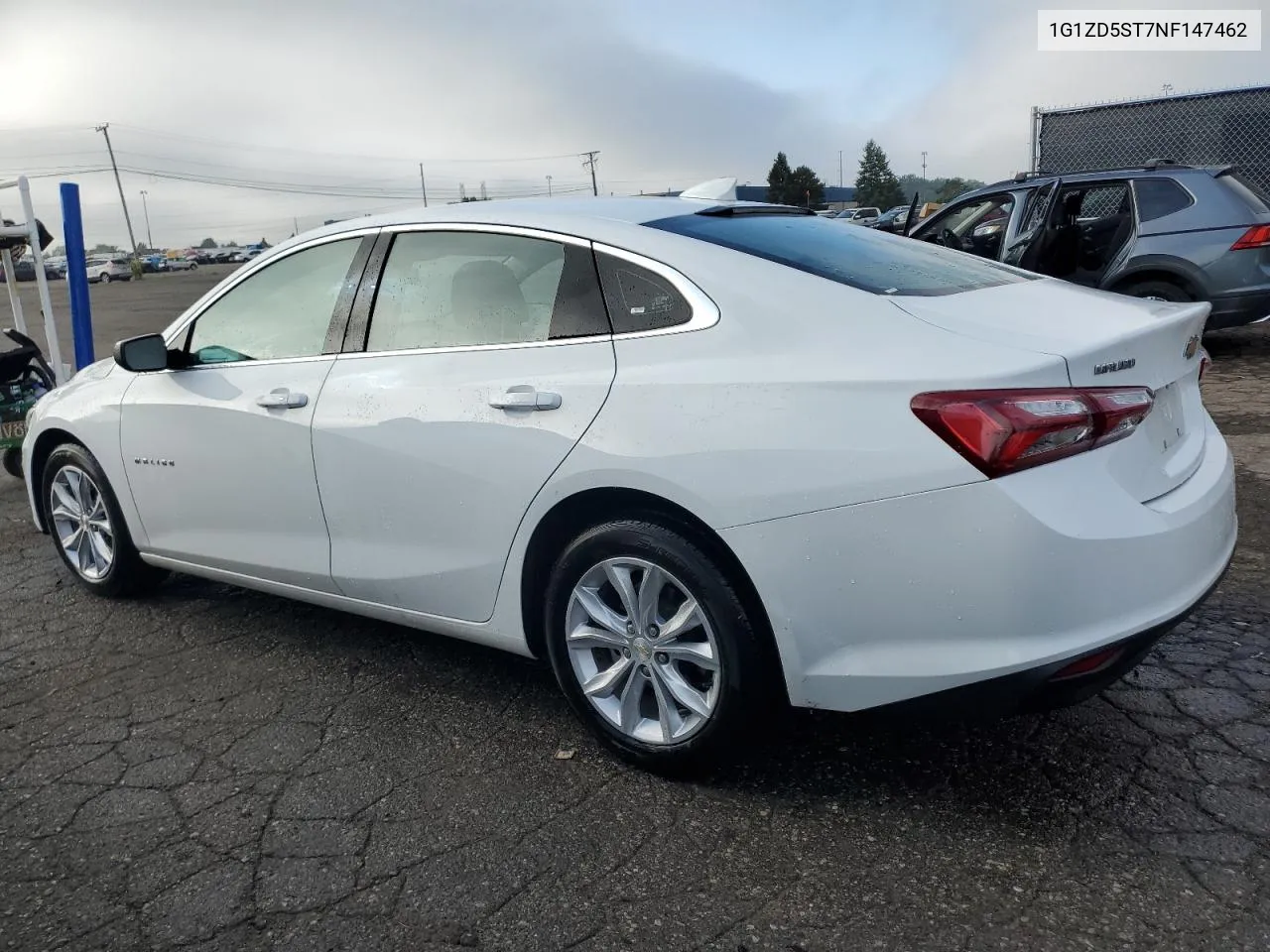 1G1ZD5ST7NF147462 2022 Chevrolet Malibu Lt