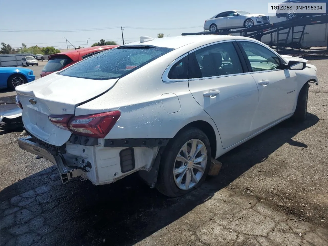 2022 Chevrolet Malibu Lt VIN: 1G1ZD5ST9NF195304 Lot: 72299784