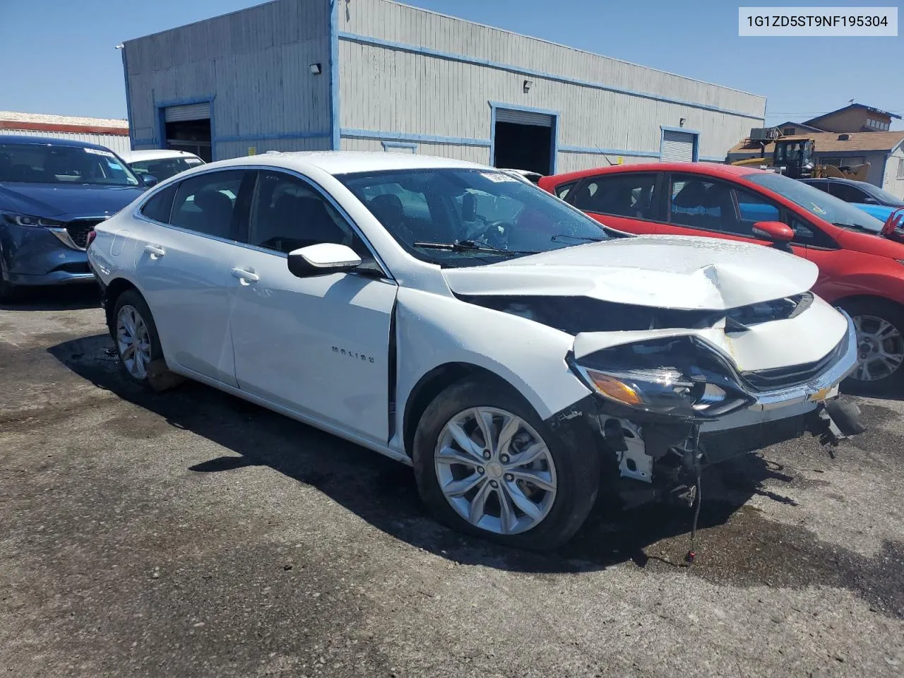 2022 Chevrolet Malibu Lt VIN: 1G1ZD5ST9NF195304 Lot: 72299784