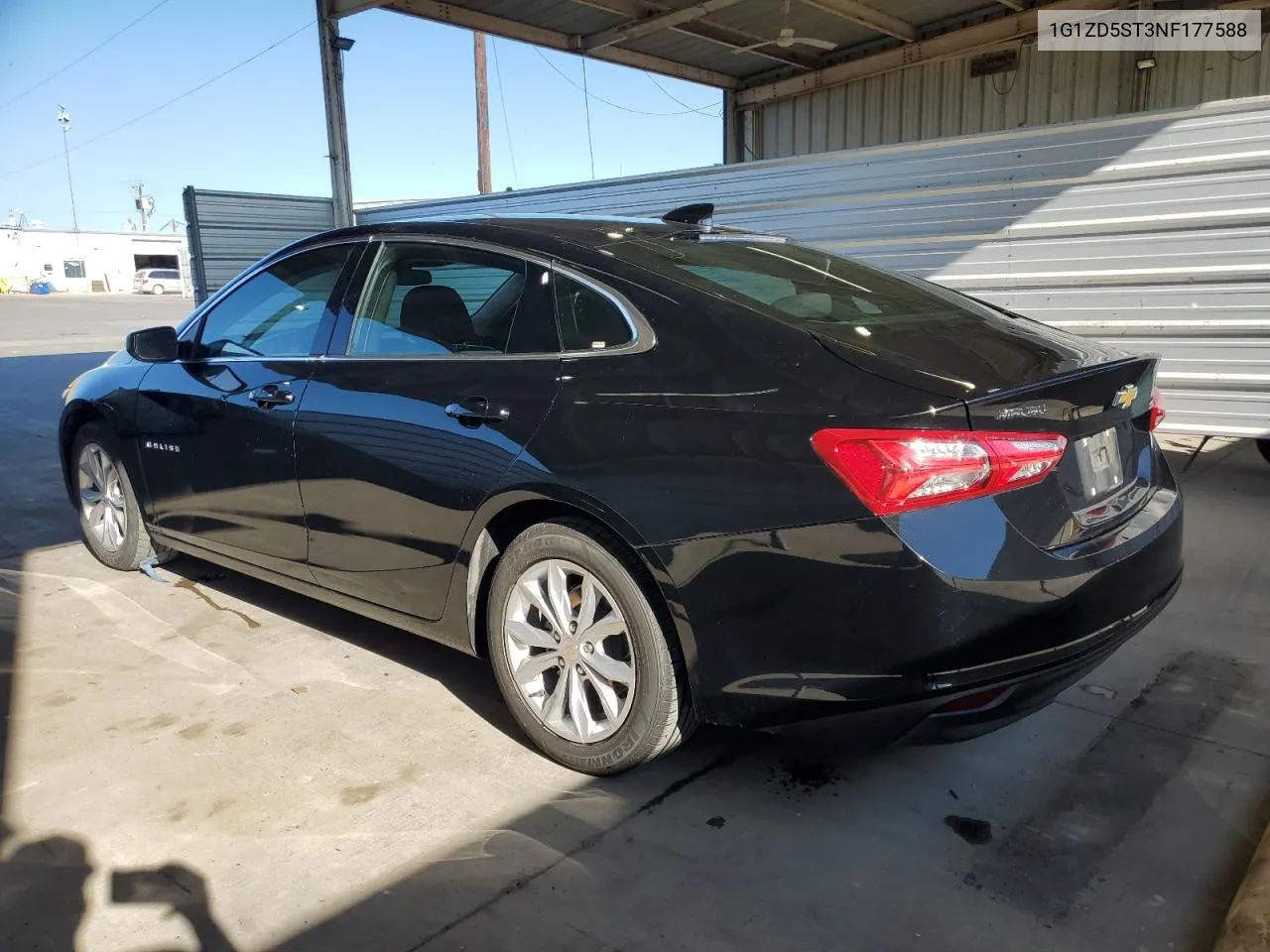 2022 Chevrolet Malibu Lt VIN: 1G1ZD5ST3NF177588 Lot: 72363884