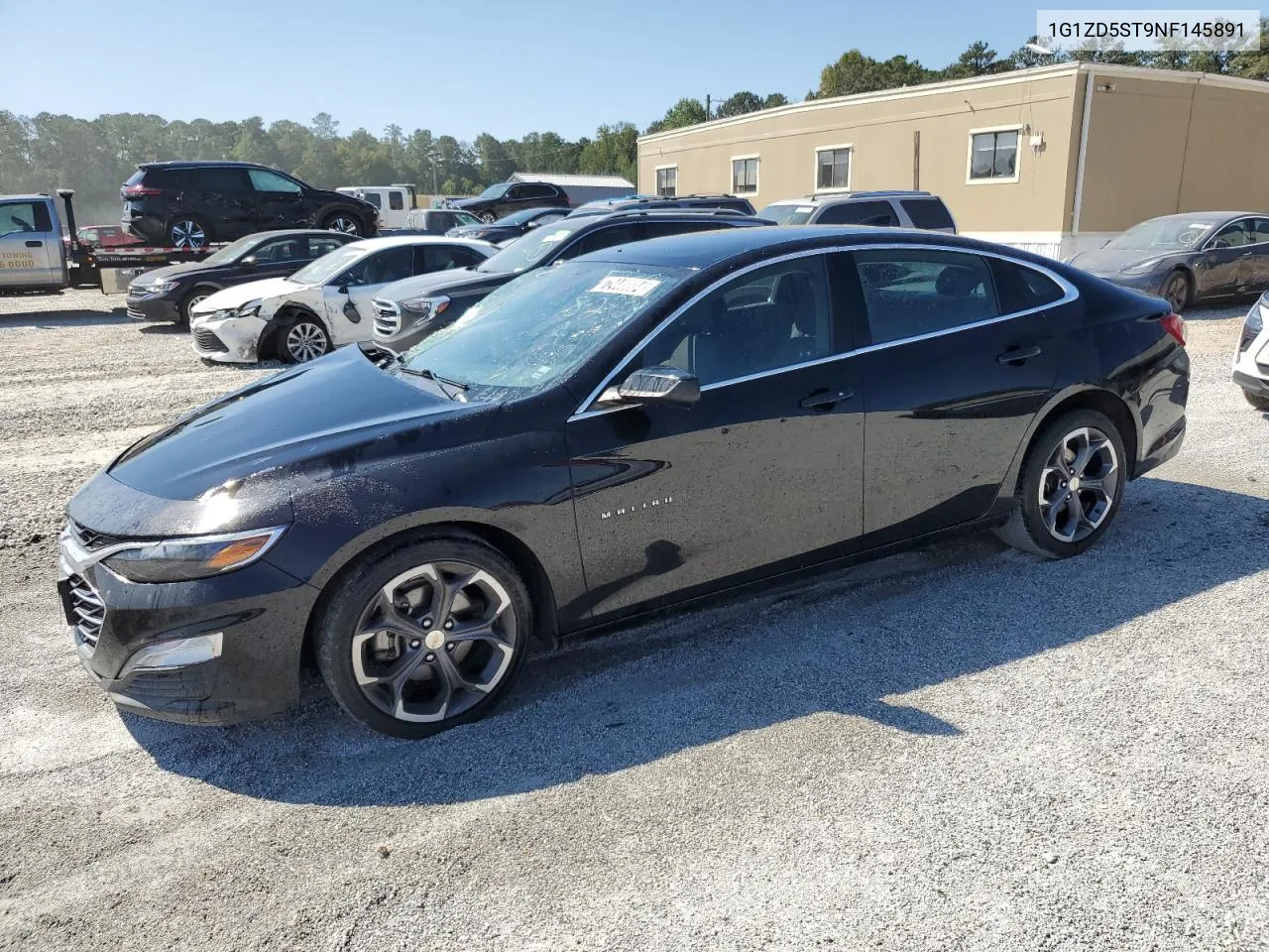 2022 Chevrolet Malibu Lt VIN: 1G1ZD5ST9NF145891 Lot: 72440884