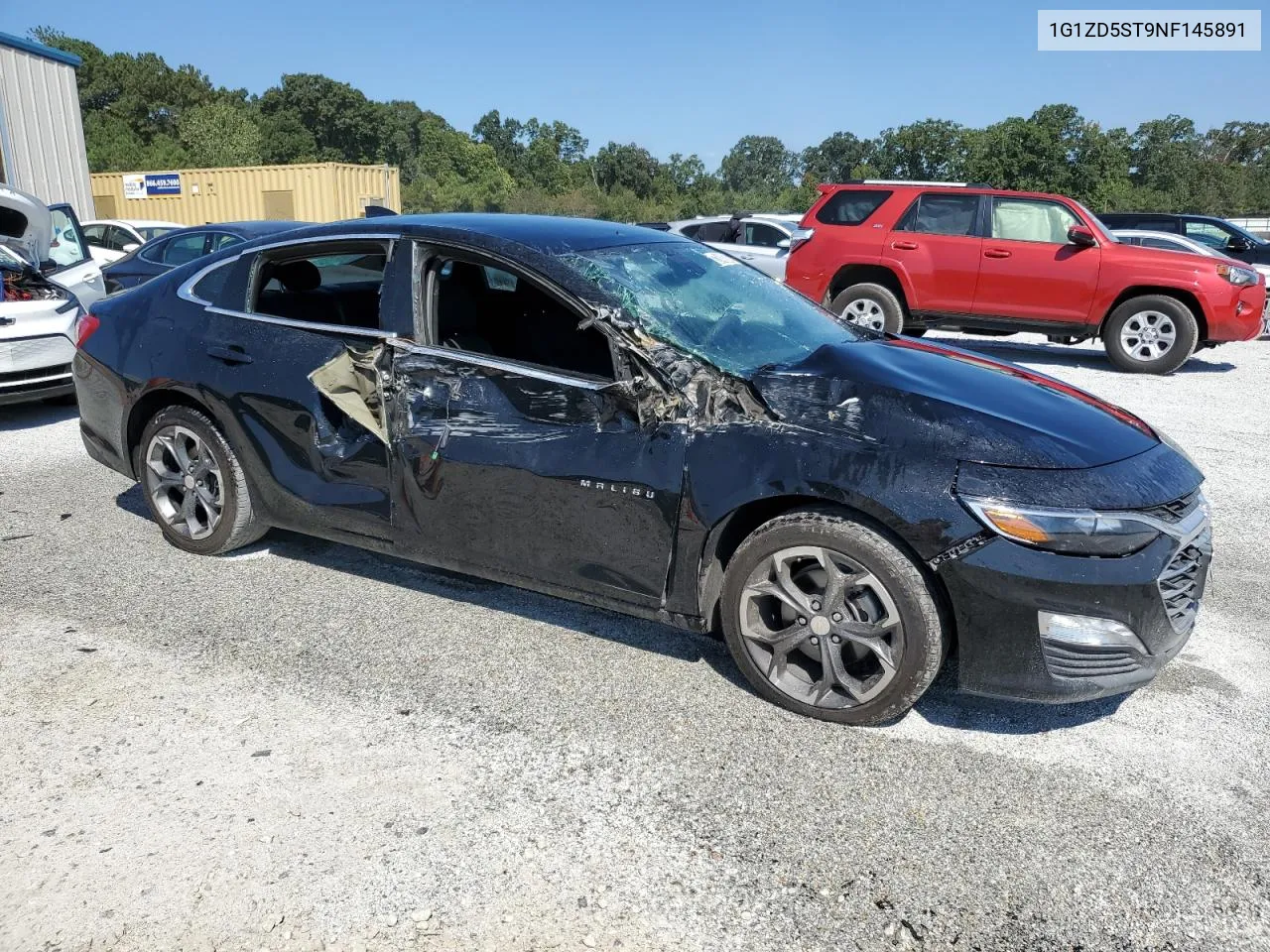 2022 Chevrolet Malibu Lt VIN: 1G1ZD5ST9NF145891 Lot: 72440884