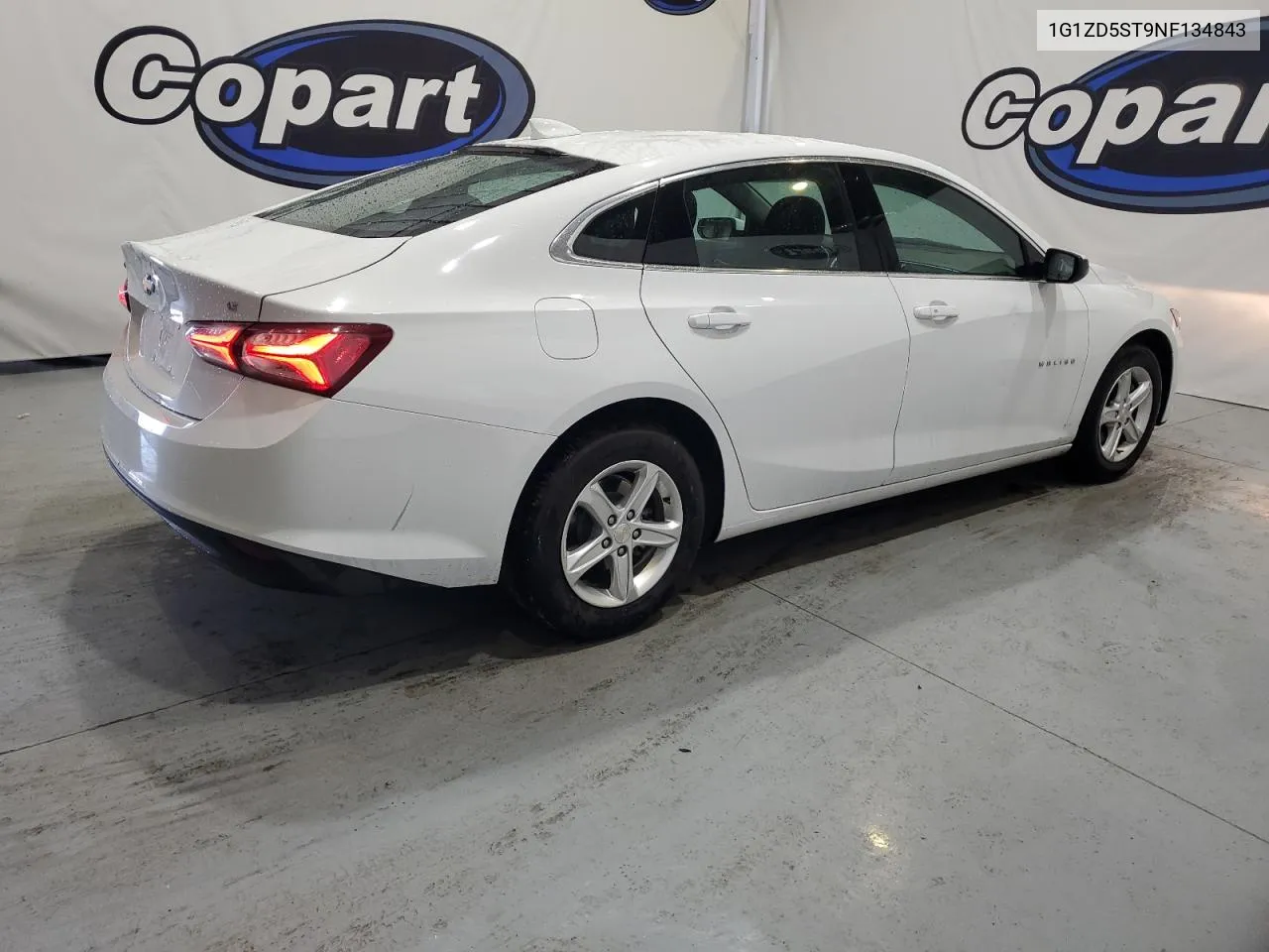 1G1ZD5ST9NF134843 2022 Chevrolet Malibu Lt