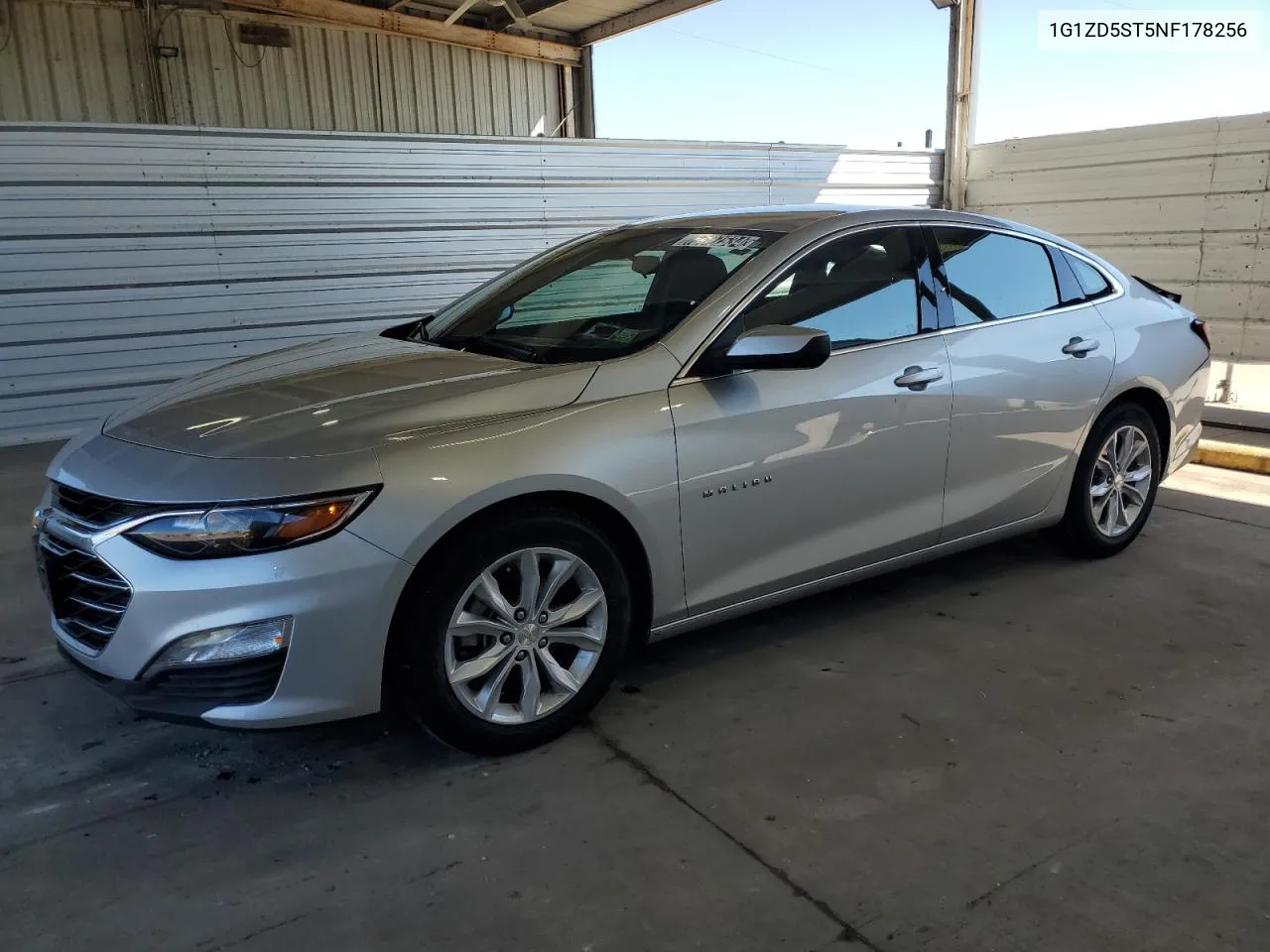 2022 Chevrolet Malibu Lt VIN: 1G1ZD5ST5NF178256 Lot: 72597534