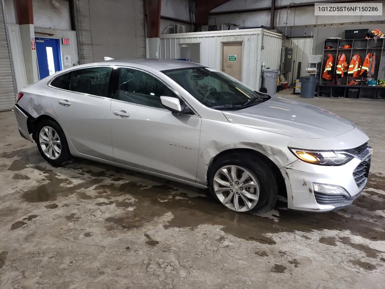 2022 Chevrolet Malibu Lt VIN: 1G1ZD5ST6NF150286 Lot: 72628694