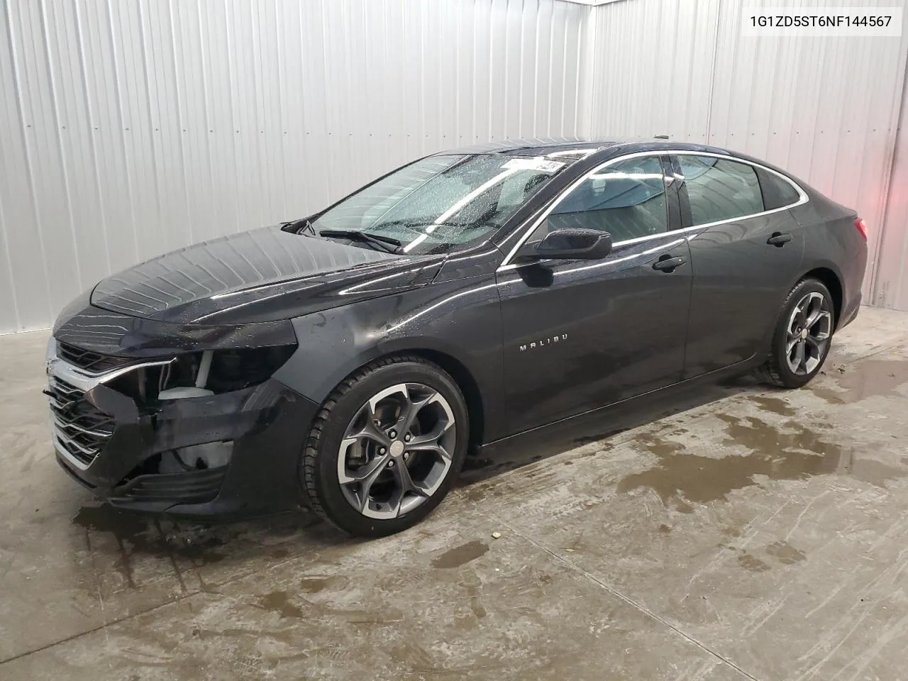 2022 Chevrolet Malibu Lt VIN: 1G1ZD5ST6NF144567 Lot: 72676094