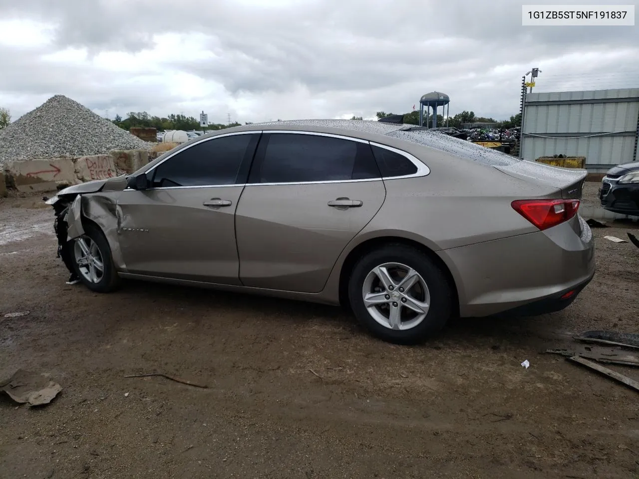 2022 Chevrolet Malibu Ls VIN: 1G1ZB5ST5NF191837 Lot: 72848424