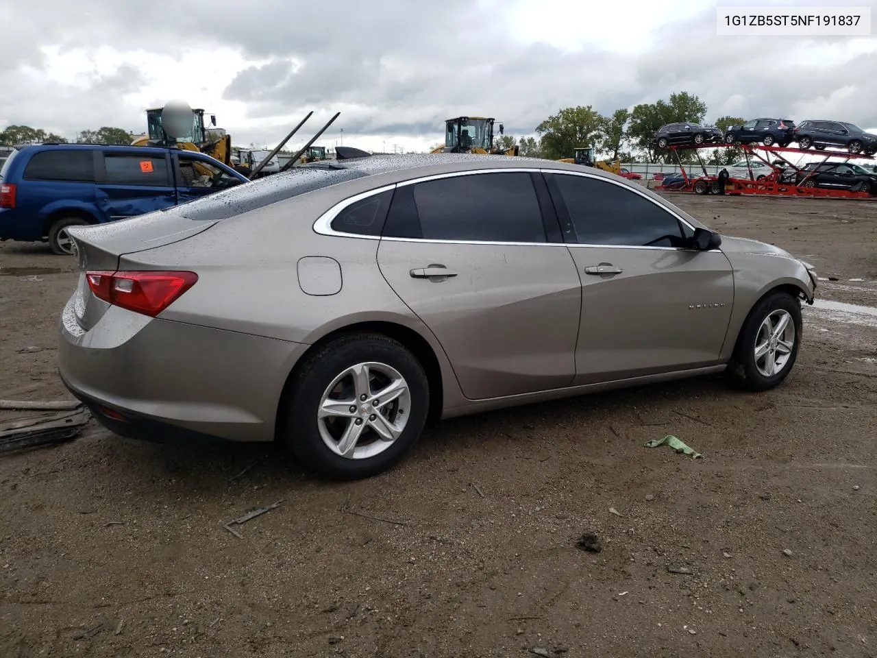 2022 Chevrolet Malibu Ls VIN: 1G1ZB5ST5NF191837 Lot: 72848424