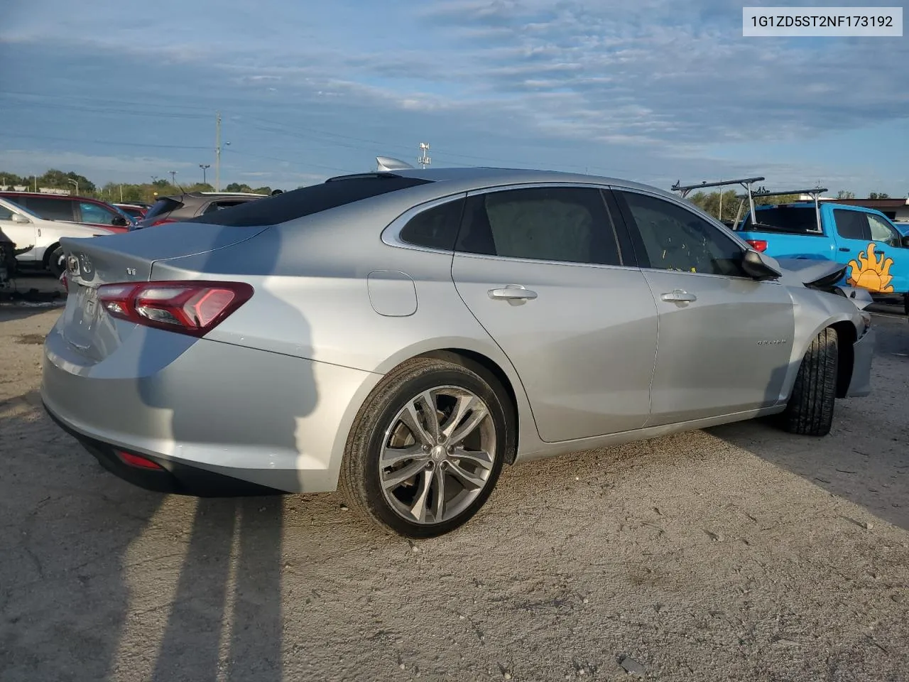 1G1ZD5ST2NF173192 2022 Chevrolet Malibu Lt