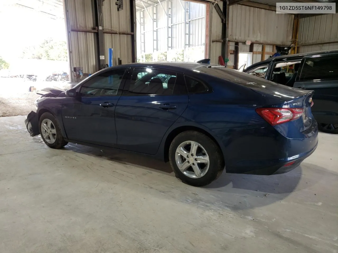 2022 Chevrolet Malibu Lt VIN: 1G1ZD5ST6NF149798 Lot: 72995994