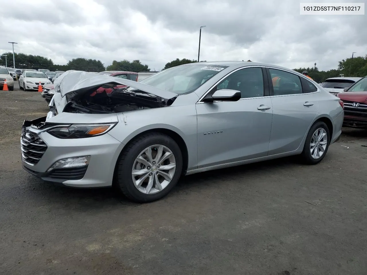 1G1ZD5ST7NF110217 2022 Chevrolet Malibu Lt