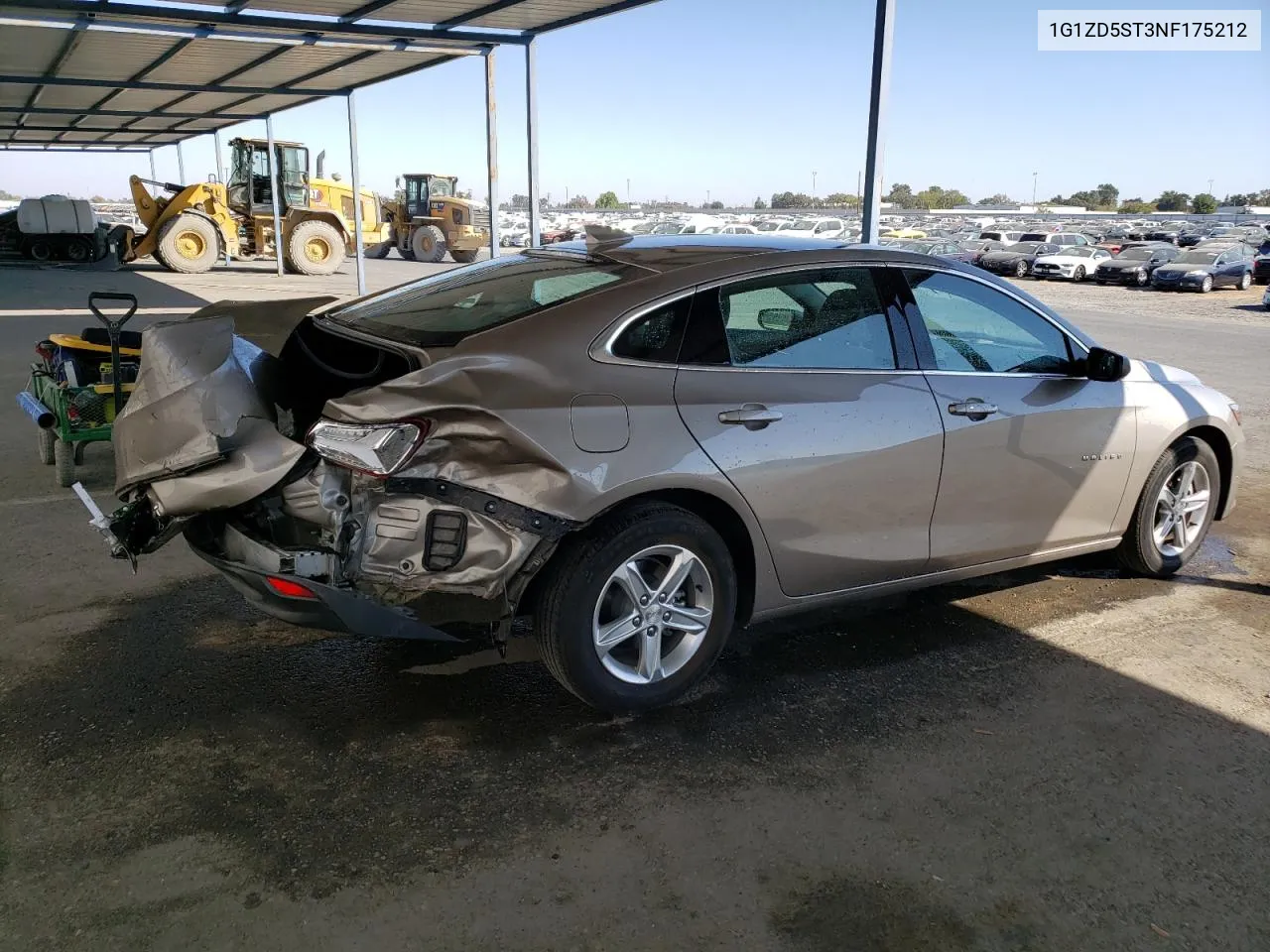 2022 Chevrolet Malibu Lt VIN: 1G1ZD5ST3NF175212 Lot: 73030734