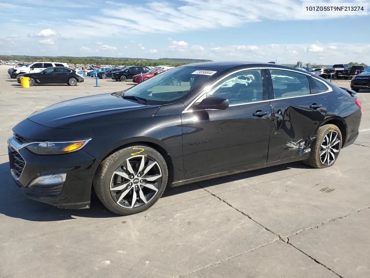 2022 Chevrolet Malibu Rs VIN: 1G1ZG5ST9NF213274 Lot: 73056844