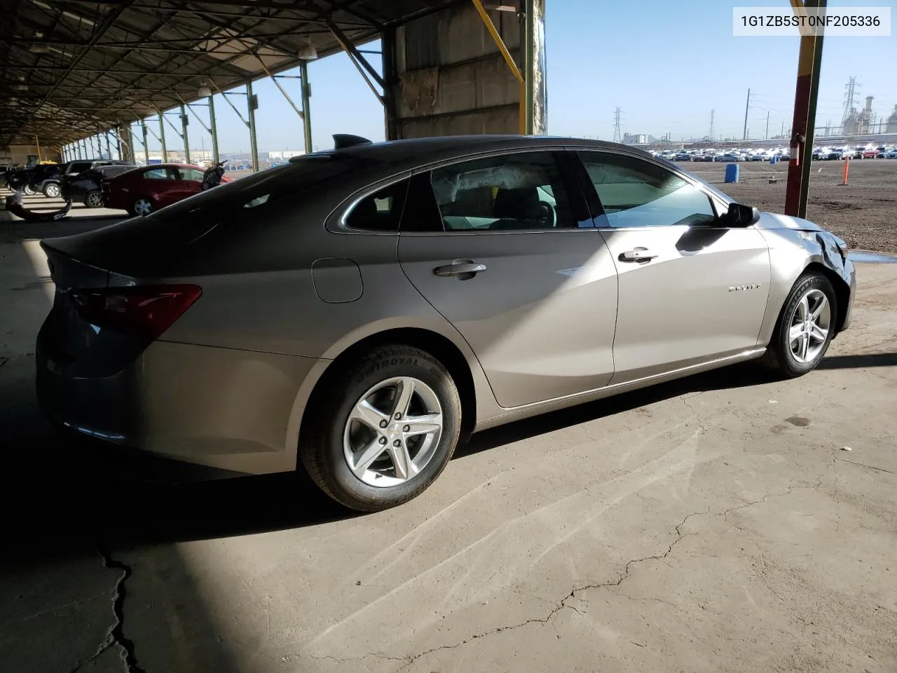 2022 Chevrolet Malibu Ls VIN: 1G1ZB5ST0NF205336 Lot: 73057594