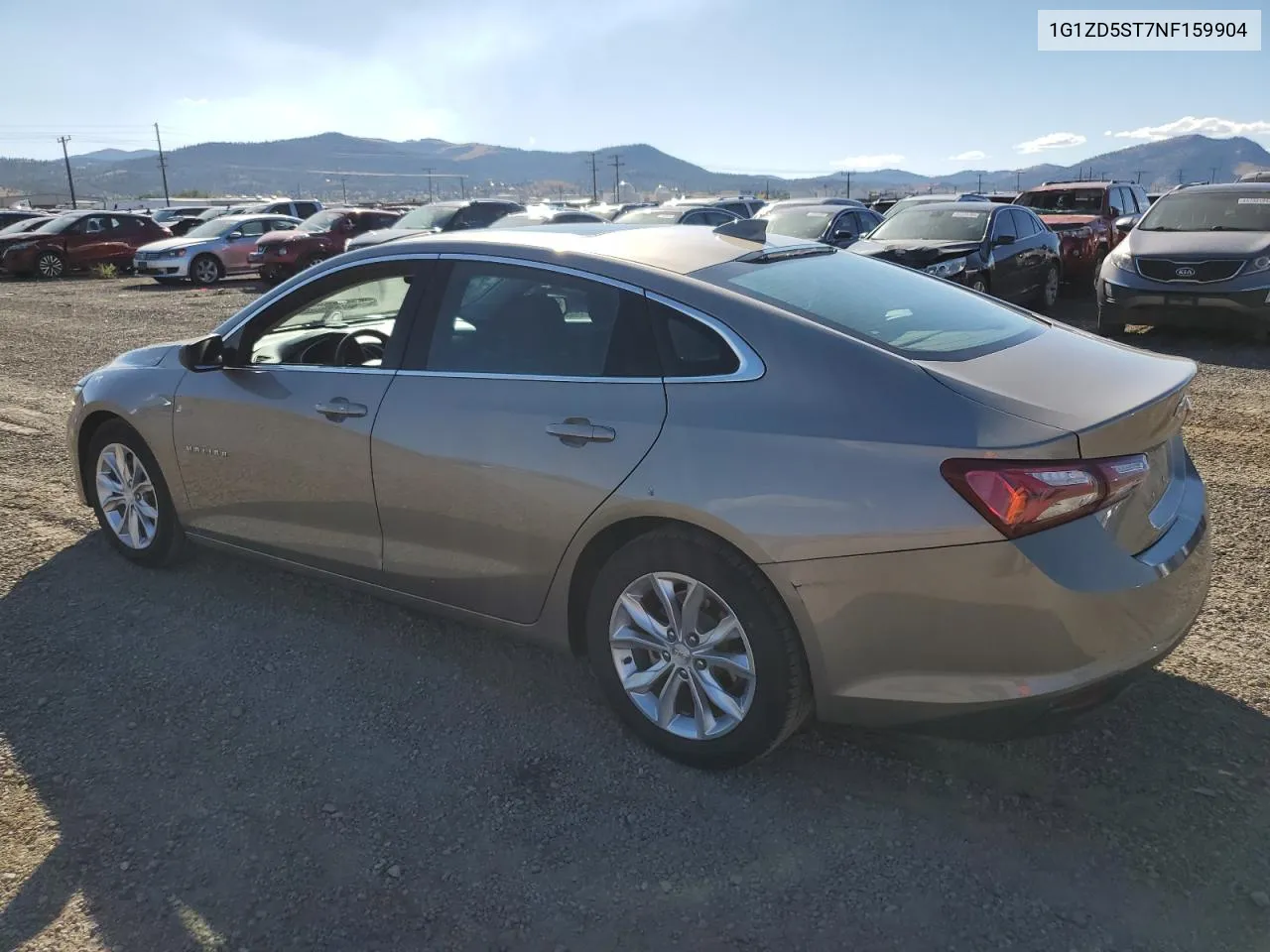 2022 Chevrolet Malibu Lt VIN: 1G1ZD5ST7NF159904 Lot: 73194464