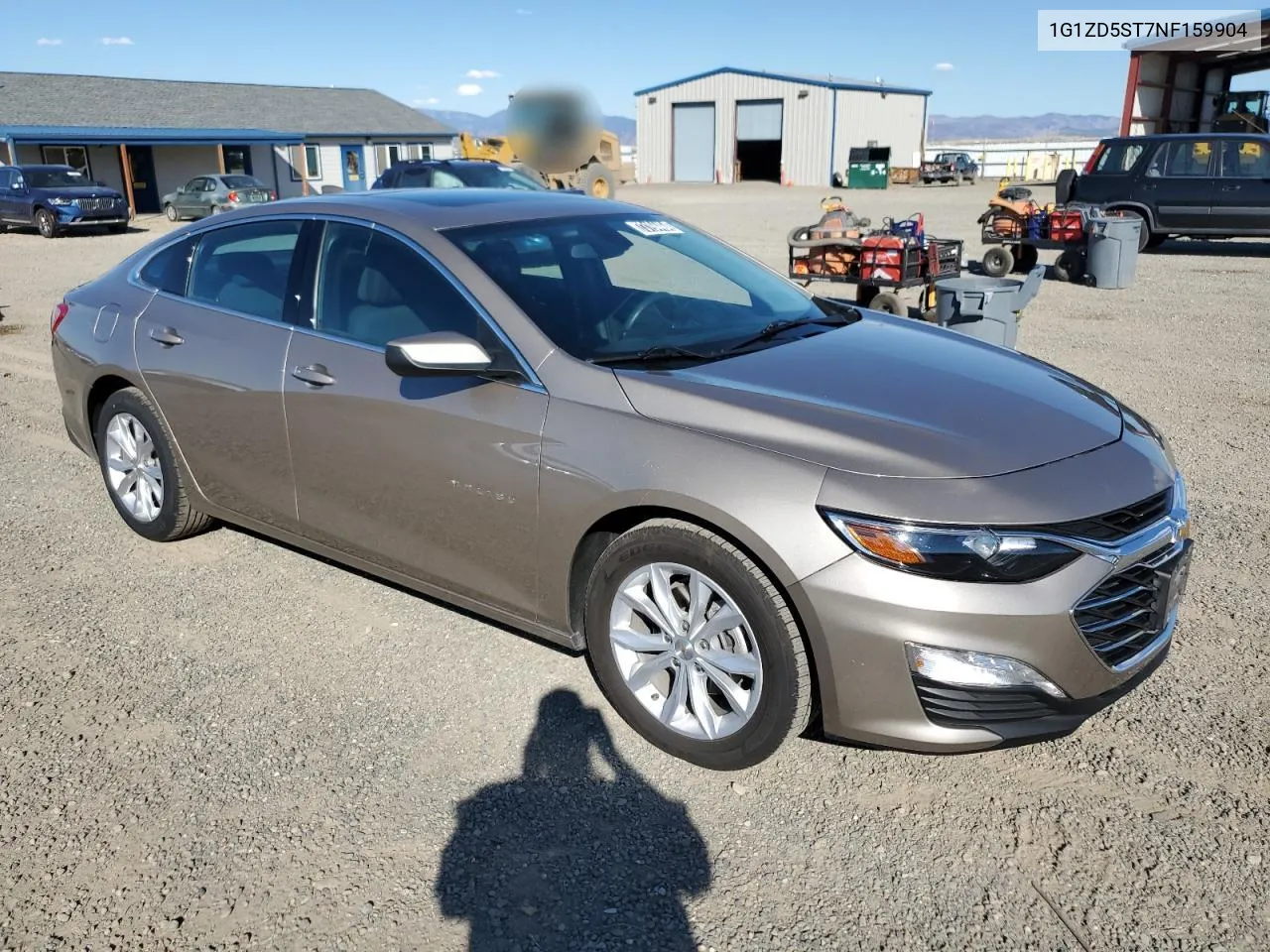 2022 Chevrolet Malibu Lt VIN: 1G1ZD5ST7NF159904 Lot: 73194464