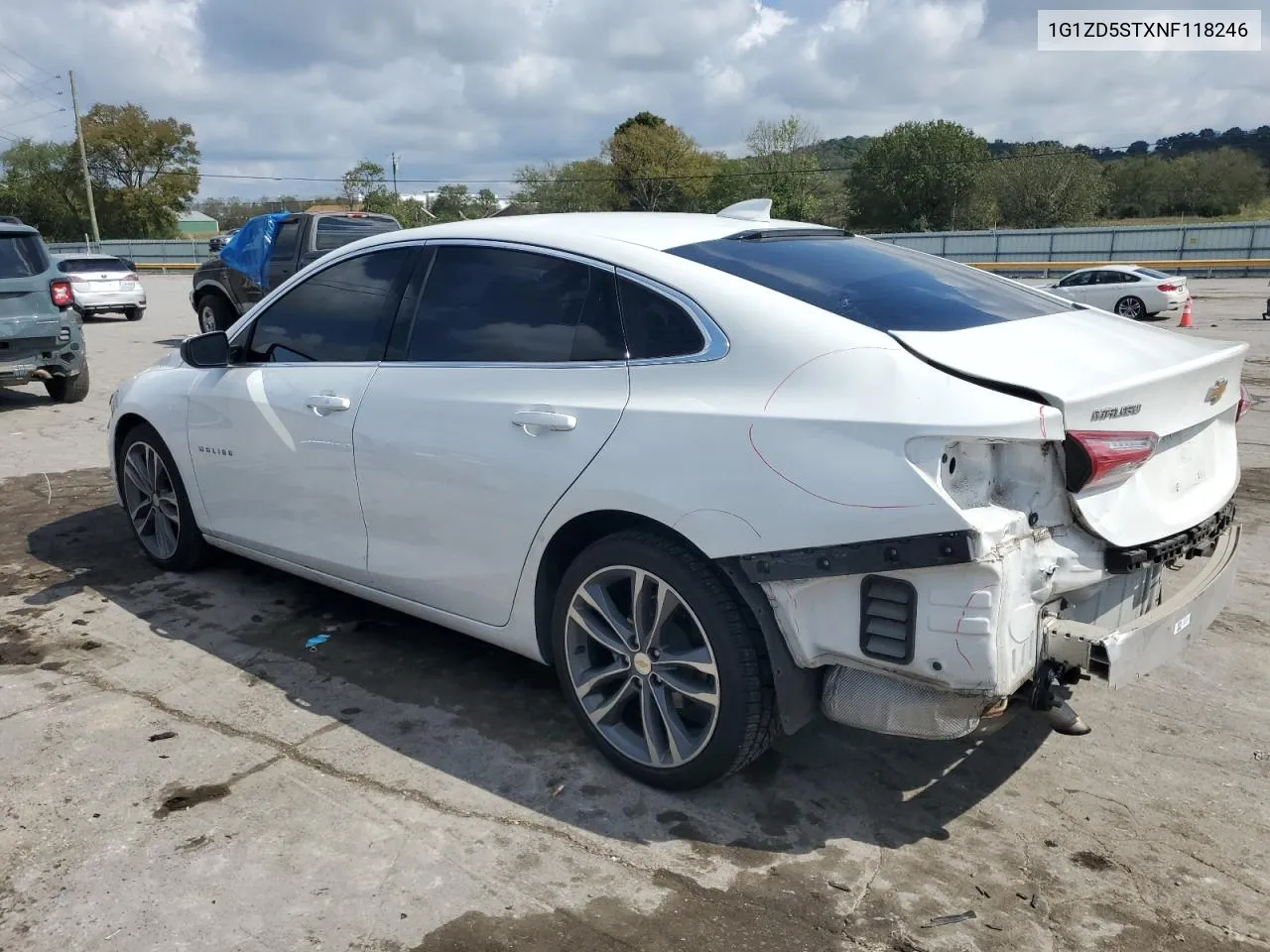 2022 Chevrolet Malibu Lt VIN: 1G1ZD5STXNF118246 Lot: 73338844