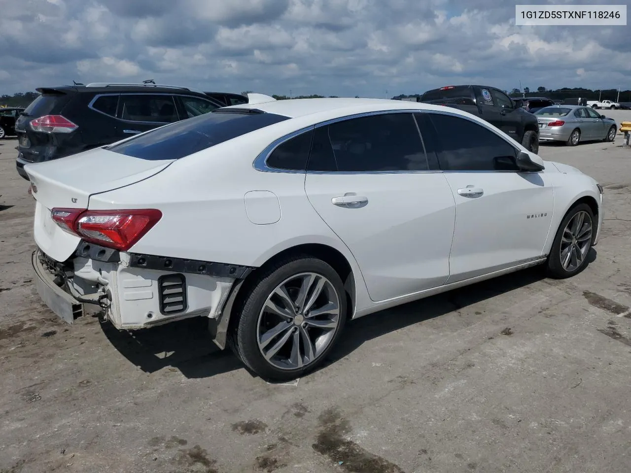 2022 Chevrolet Malibu Lt VIN: 1G1ZD5STXNF118246 Lot: 73338844