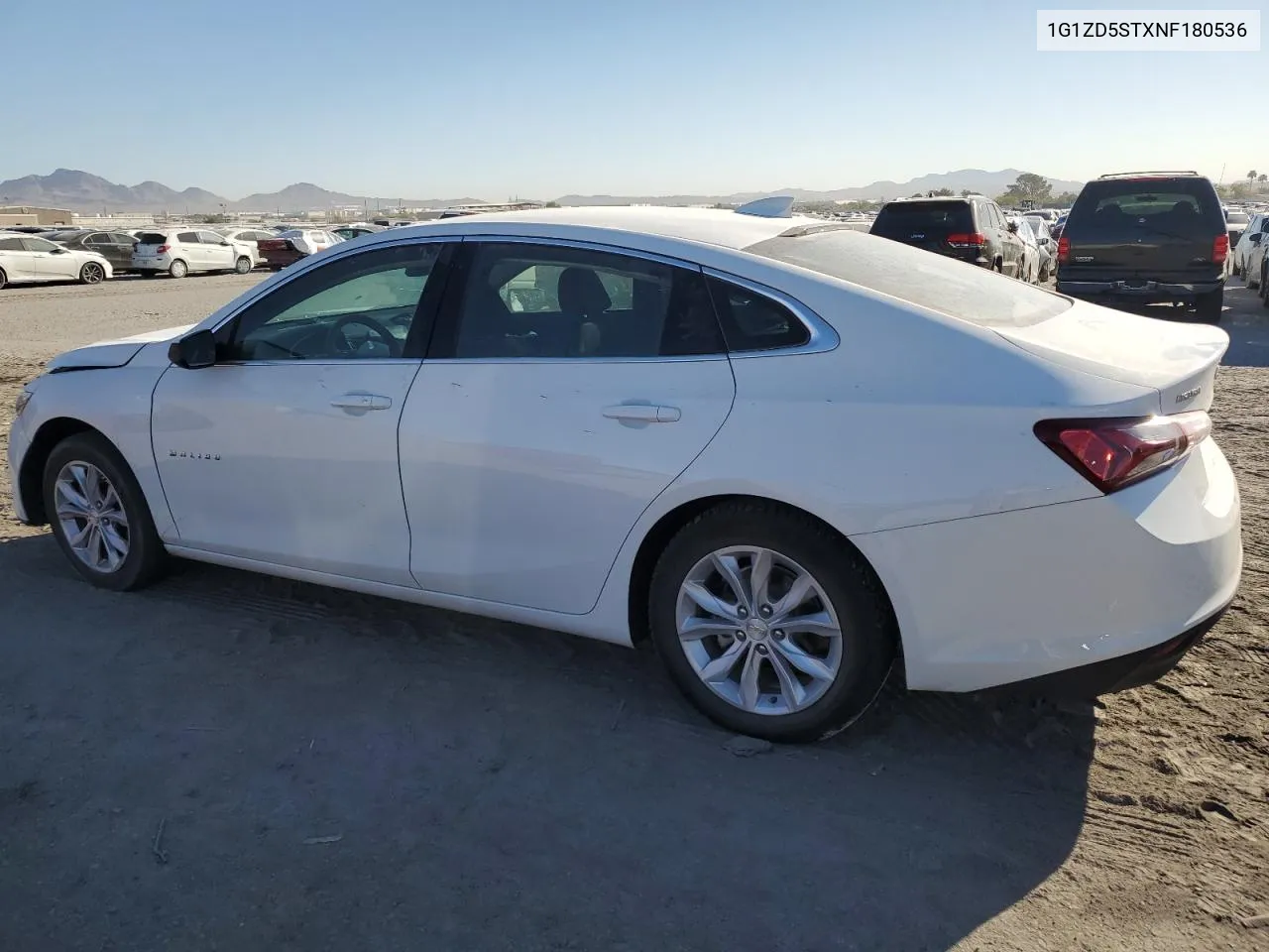 2022 Chevrolet Malibu Lt VIN: 1G1ZD5STXNF180536 Lot: 73374984