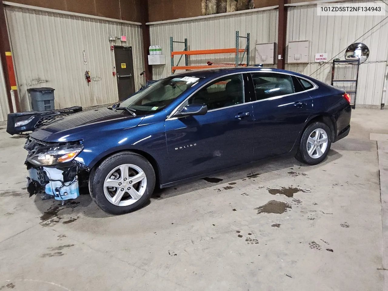 1G1ZD5ST2NF134943 2022 Chevrolet Malibu Lt