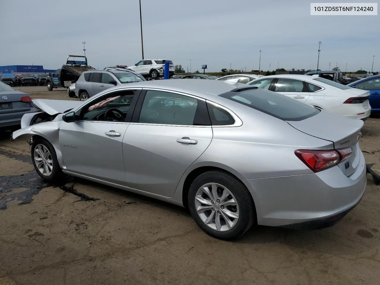 2022 Chevrolet Malibu Lt VIN: 1G1ZD5ST6NF124240 Lot: 73421794