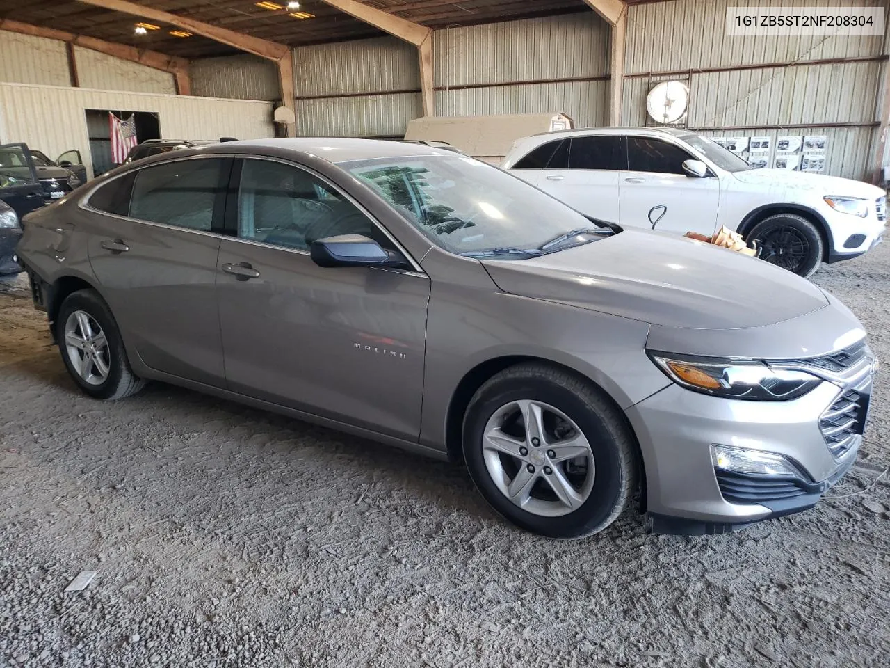 2022 Chevrolet Malibu Ls VIN: 1G1ZB5ST2NF208304 Lot: 73475514