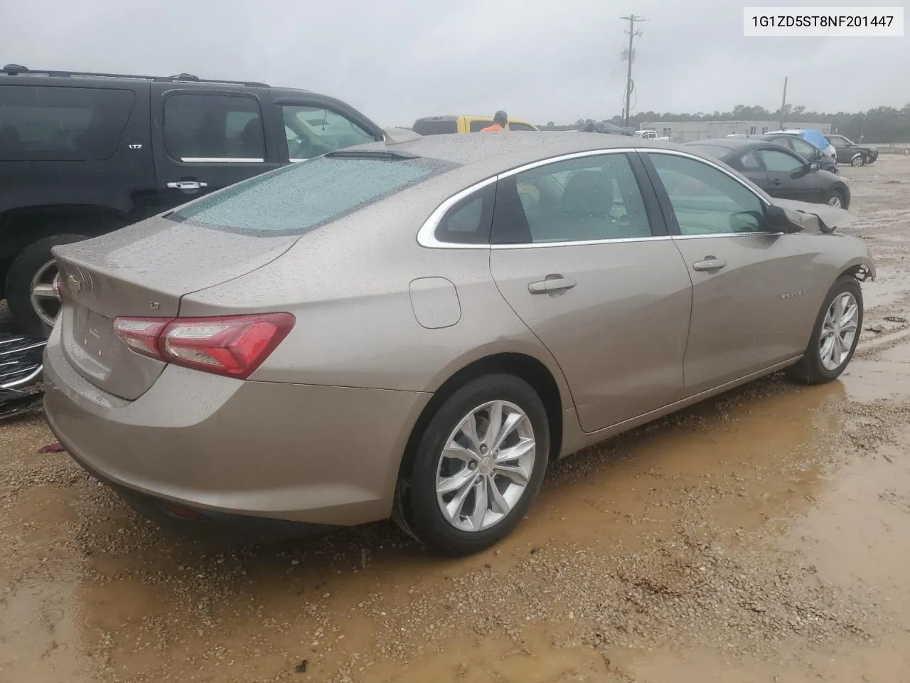 2022 Chevrolet Malibu Lt VIN: 1G1ZD5ST8NF201447 Lot: 73507624