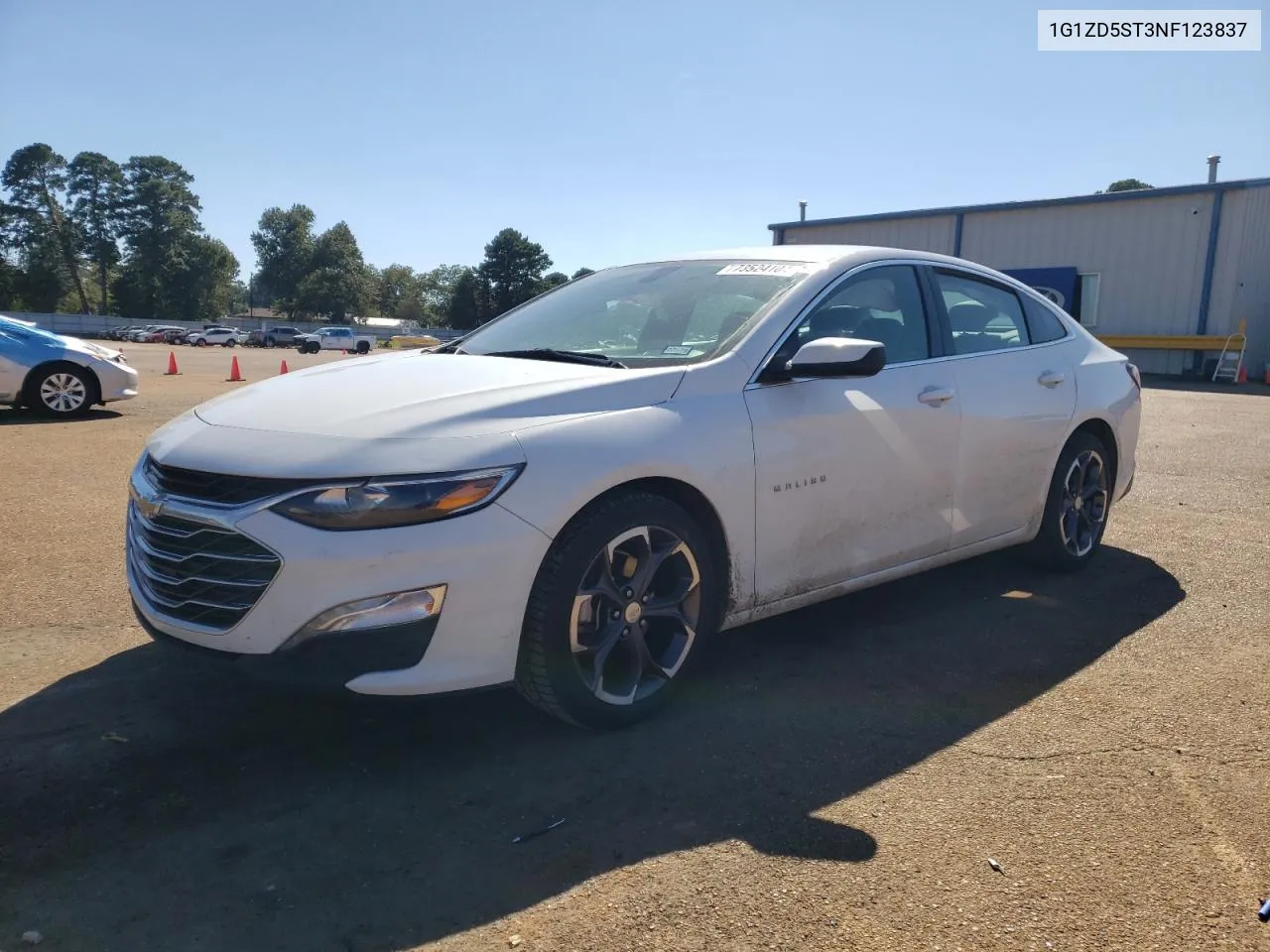 2022 Chevrolet Malibu Lt VIN: 1G1ZD5ST3NF123837 Lot: 73524104