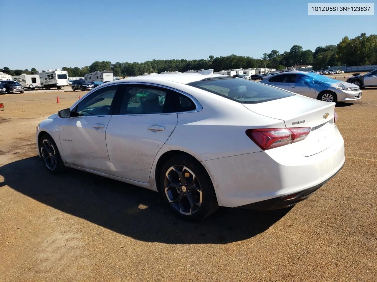 2022 Chevrolet Malibu Lt VIN: 1G1ZD5ST3NF123837 Lot: 73524104