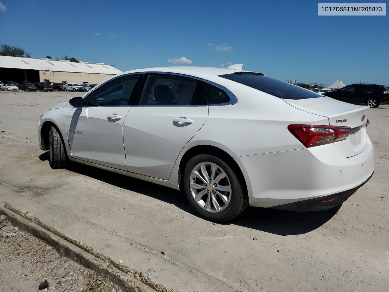 2022 Chevrolet Malibu Lt VIN: 1G1ZD5ST1NF205873 Lot: 73593814