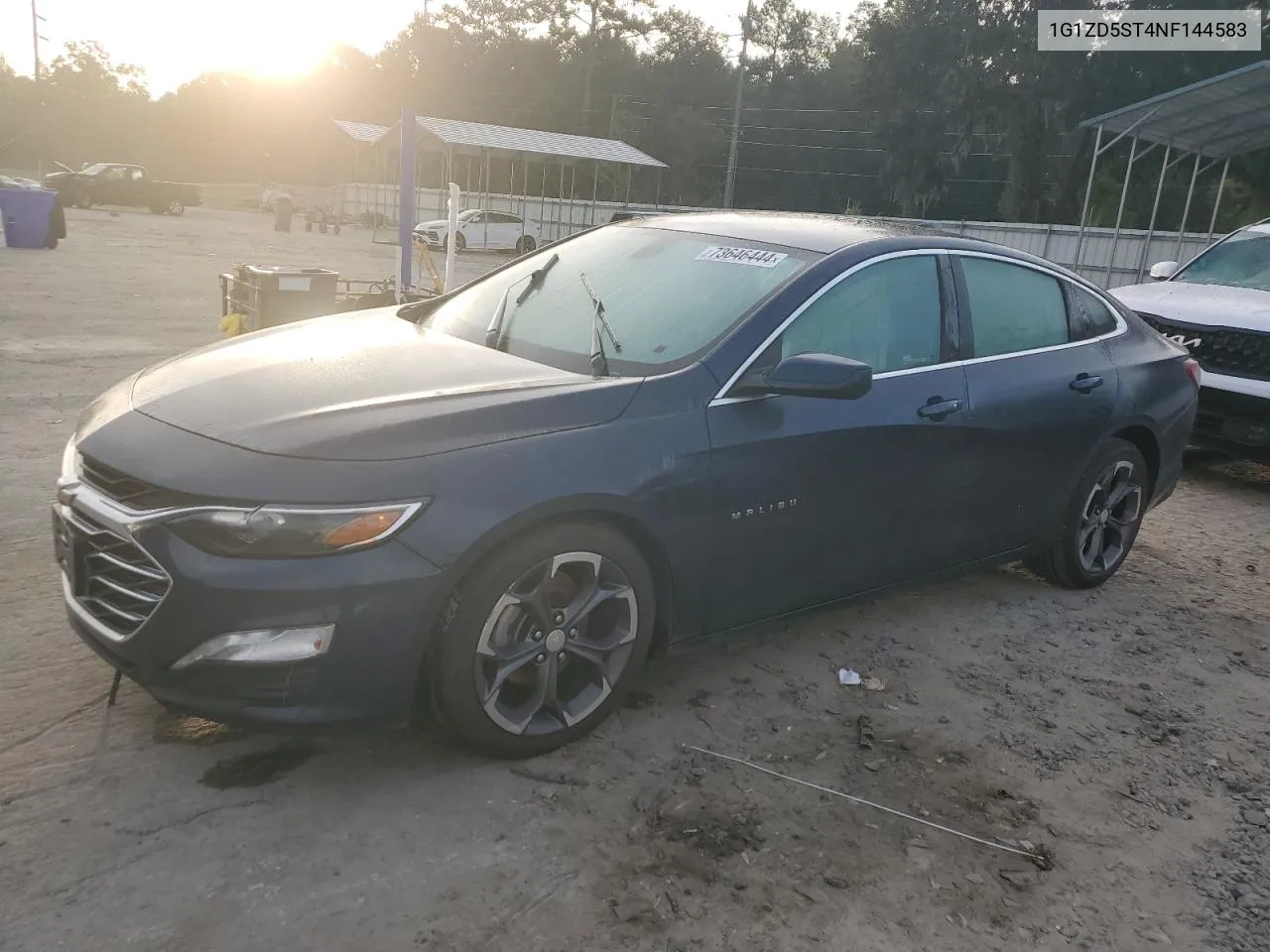 2022 Chevrolet Malibu Lt VIN: 1G1ZD5ST4NF144583 Lot: 73646444